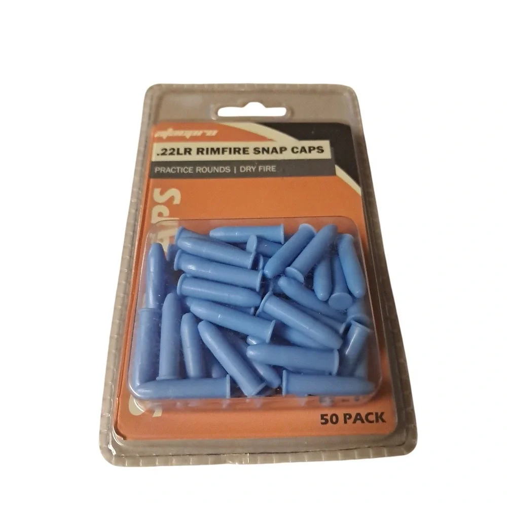 22 LR Rimfire Plastic 2 Pack Of  50 Pack of Safety Snap Caps A TAC Pro